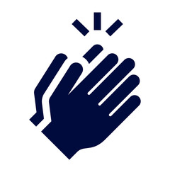 Obraz premium hand cursor vector icon with clap