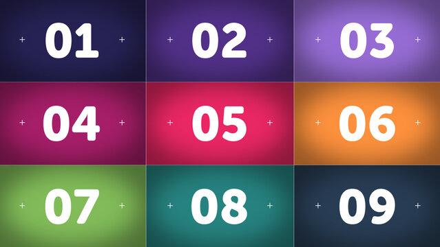 Multiscreen Transitions HD X9 01 &ndash; Fast Nine Screen Panel Transitions, Modern Video Wall Animation for Broadcast, Social Media and Presentation Content
