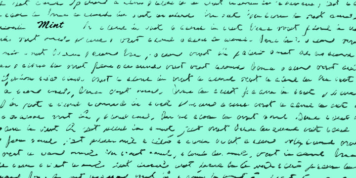 A textured background of handwritten cursive script in dark ink