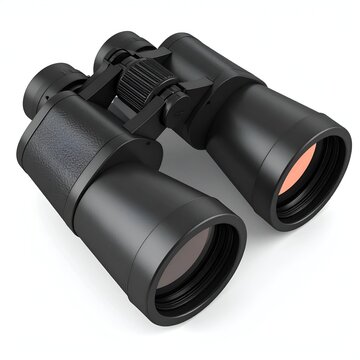 Black Binoculars for Enhanced Vision and Observation.