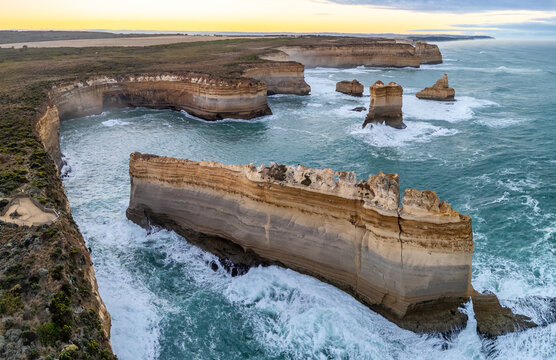 The razorback in Great ocean road, Australia