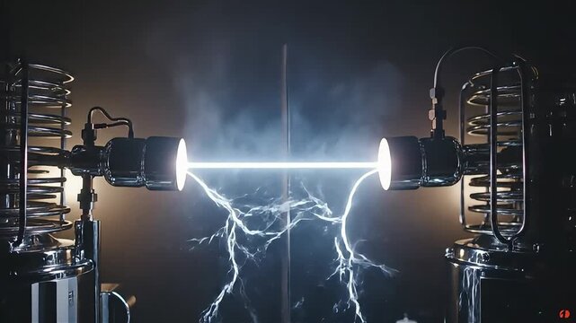 High Voltage Electric Arc Experiment in a Science Laboratory