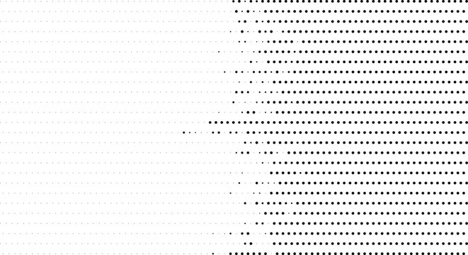Black and white braille pattern isolated on transparent background