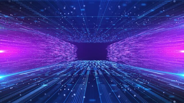 HUD interface digital panel Futuristic Digital Data Flow Analytics Interface Digital Data Network Connections. Abstract Technology Digital Environment Floating Data Charts, Graphs, Analytical Elements