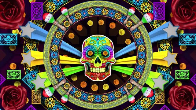 Mexican Skull Calavera