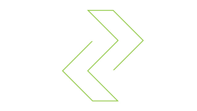 Directional arrows graphic symbol with forward button back button direction contrast opposition abstract geometric communication information navigation strategy progress development