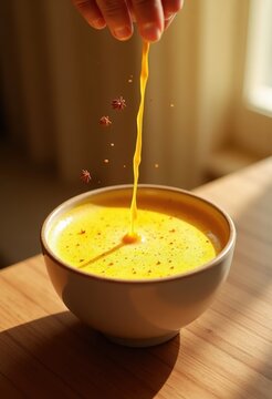 Golden Milk Turmeric Latte Blend Wellness Studio Ritual Calm Mind Uplift Energy