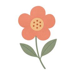 Fototapeta premium PNG Whimsical floral illustration design