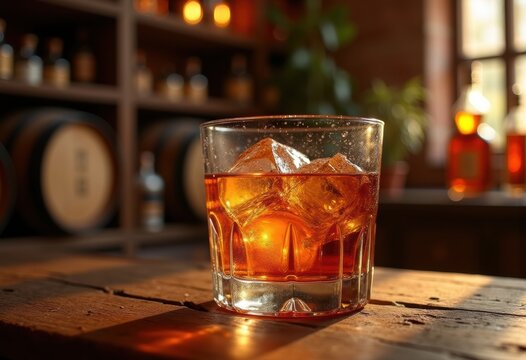 Traditional Spanish Bodega Showcasing Dry Sweet Sherry Fortified Wine Vintage Barrel Wood Atmosphere