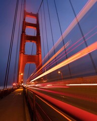 Fototapeta premium Aerial View of Bridge 