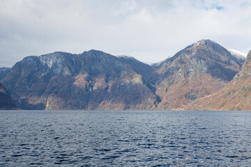croisiere sur le aurlandsfjord entre flam et Gudvangen © bru greg