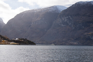 croisiere sur le aurlandsfjord entre flam et Gudvangen © bru greg