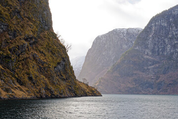 croisiere sur le fjord entre flam et aurland © bru greg