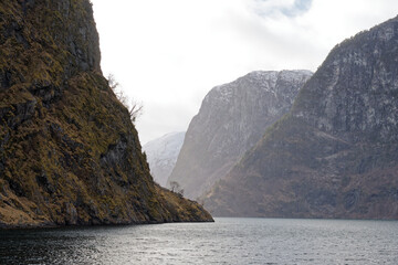 croisiere sur le fjord entre flam et aurland © bru greg