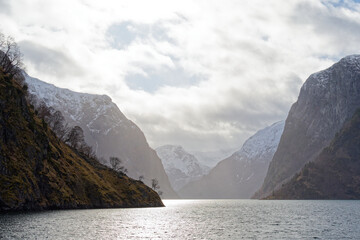 croisiere sur le fjord entre flam et aurland © bru greg