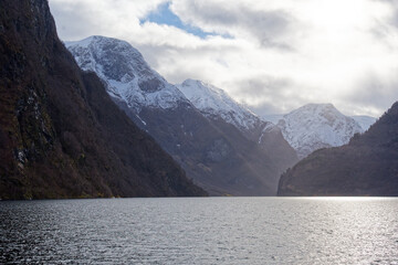 croisiere sur le fjord entre flam et aurland © bru greg