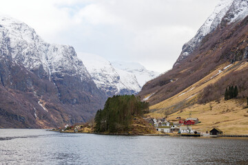 croisiere sur le fjord entre flam et aurland © bru greg