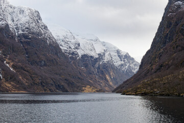 croisiere sur le fjord entre flam et aurland © bru greg