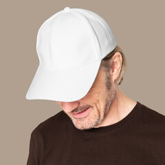 Png transparent cap mockup men's accessory close up © Rawpixel.com