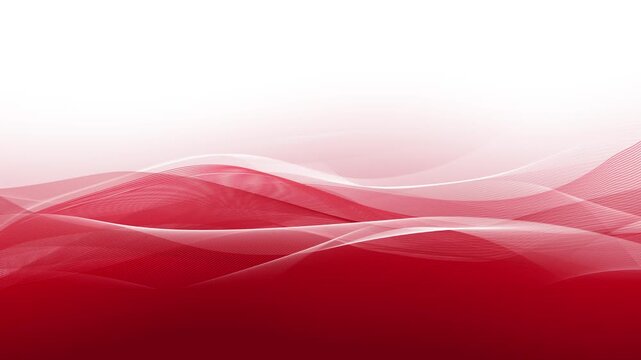 Abstract red lines - background loop