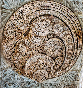 Ranakpur Jain Temple in Rajasthan, built in the 15th century and dedicated to Adinatha, is famed for its marble design, 1,444 unique pillars, symmetry, and serene spiritual ambiance.
