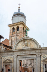 Fototapeta premium Scuola Grande di San Giovanni Evangelista (one of oldest schools) in Venice, Italy (translation 