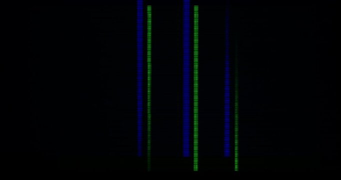 Broken Screen Damage with Random Color Block Artifacts