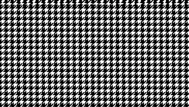 A striking black and white pattern features densely packed arrows pointing in alternating directions, creating a visually dynamic and somewhat disorienting effect.