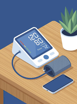 Digital Blood Pressure Monitor Device 1.