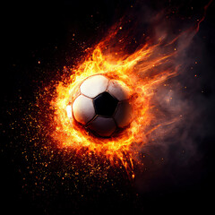 Naklejka premium balón, balompié, bailes, deporte, fuego, juego, llama, gol, ilustración, caliente, certamen, equipo, vector, negro, designio, ardiente, símbolo, quemados, mundo, aceleracion, alumbrado, rojo, anaranja