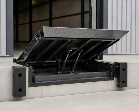 Dock Leveler (Raised Angle)