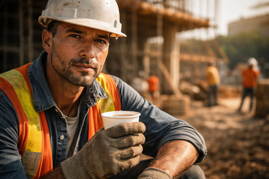 Potret Kuat Pekerja Konstruksi Menghormati Hari Buruh Internasional