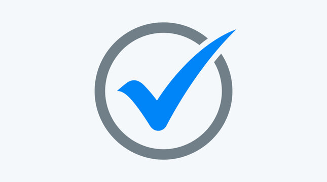 3d green check mark icon symbol for success and approved choice vote on a positive checklist illustration showing a correct right solution agreement sign