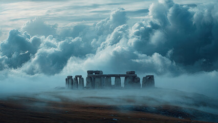 Fototapeta premium storm clouds over the sea