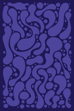 purple liquid illustration potrait background