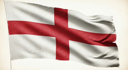 St. George Cross Flag Background