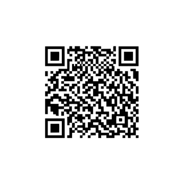 A black qr code on a white background Vector, illustration