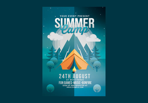 Summer Camp Flyer