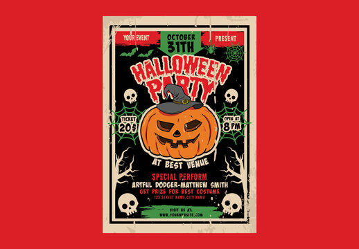Halloween Party Flyer