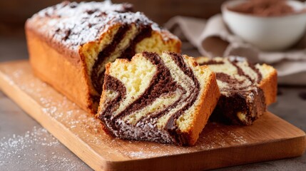 Moist Zebra Cake Recipe Thermomix Preparation
