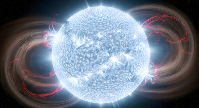 Pre Supernova Core Collapse Millisecond Iron Star Imploding Inward Explosion