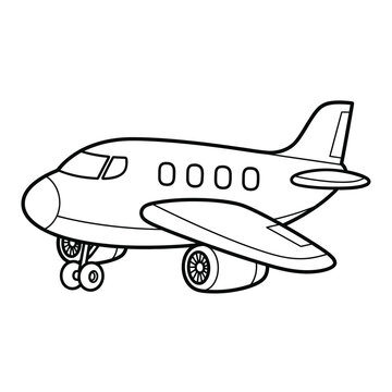 Airplane Vehicle Transport Plane.