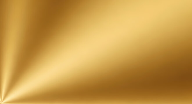 Elegant gold gradient background with smooth metallic texture