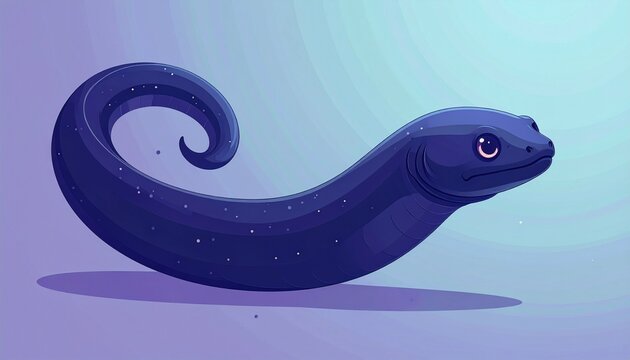 The illustration a gulper eel gish 