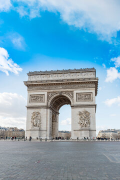 Arc de Triomphe Panorama, Paris, France. Top Europe Destination