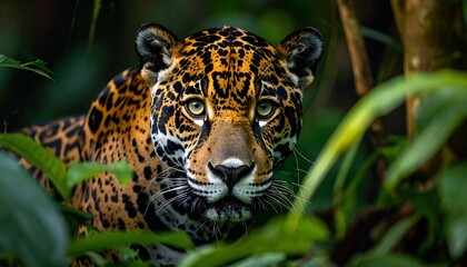 Jaguar in the Jungle.