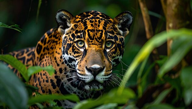 Jaguar in the Jungle.