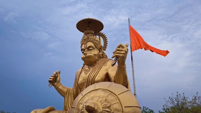 Pitreshwar hanuman temple is situated in indore, madhya pradesh, india.