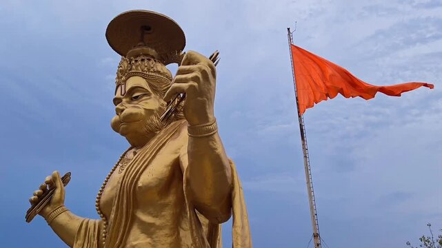Pitreshwar hanuman temple is situated in indore, madhya pradesh, india.
