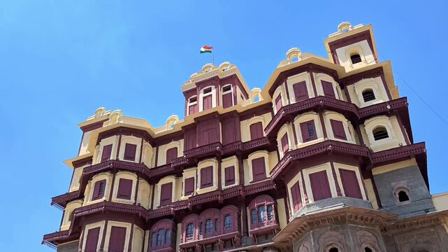 Rajwada Palace, Indore, Madhya Pradesh, India.